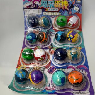 Роботи трансформери кулі на аркуші 16 шт