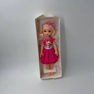 Музична лялька «Стильна красуня» у червоній сукні