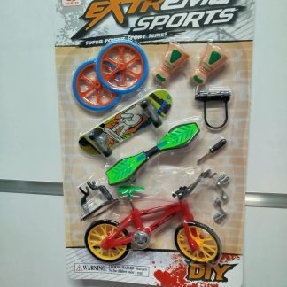 Пальчиковий скейт та велосипед з аксесуарами