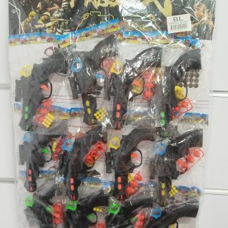 Пістолети на пластині з кульками 18 см