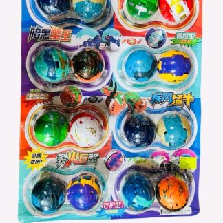 Роботи трансформери кулі на аркуші 16 шт