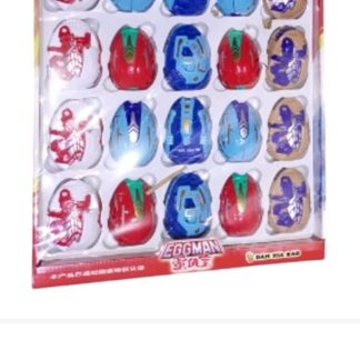 Роботи трансформери яйця в коробці 20 шт