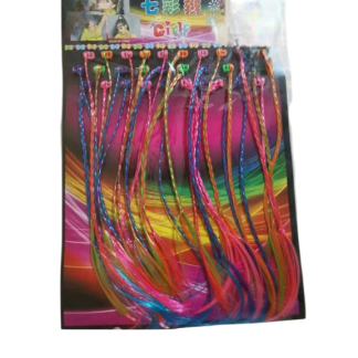 Коси різнокольорового волосся