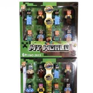 Лего LEGO Minecraft набір фігурок 8 шт