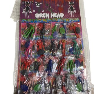 Сиренаголові фігурки на листі