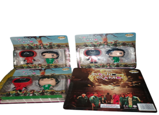 Фігурки героїв Гра Кальмарів 2 шт