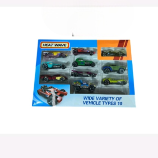 Набір машинок Heat Wave 10 шт