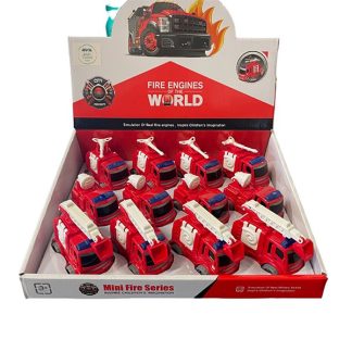 Набір машинок Пожарні 3 види 8см
