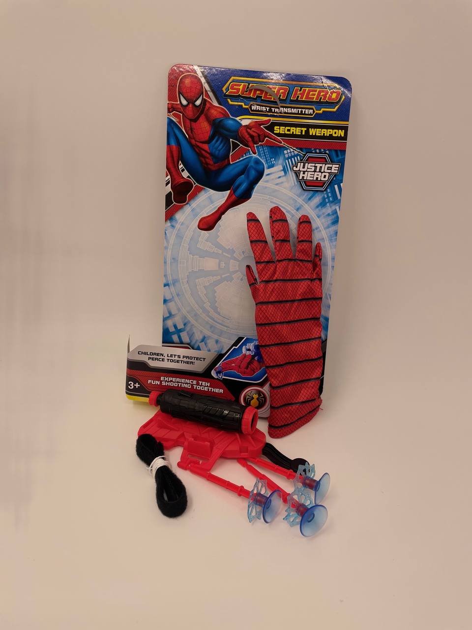 Ігровий набір «Рукавичка Людини-павука з пусковим пристроєм»