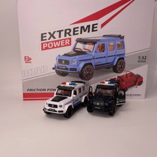Металева інерційна машинка Mercedes-Benz G-Class Brabus «Extreme Power», 1:32