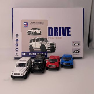 Набір інерційних позашляховиків “Drive Powerful: Off-Road Vehicle” (4 моделі)