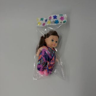 Міні-лялька у сукні 11-12 см