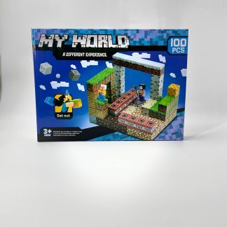 Конструктор My World «Березовий портал та вибухова зона», 100 деталей