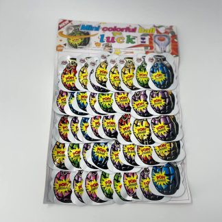 Піротехнічні іграшки-хлопавки «Mini Colorful Ball Luck» (Граната-сюрприз)