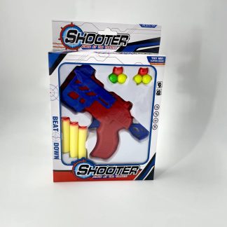 Ігровий набір «Shooter: Beat Down» — Дитячий бластер із м'якими кулями та аксесуарами