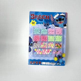 Набір для творчості «Stitch» — Дитячий набір для створення прикрас із намистинами та аксесуарами
