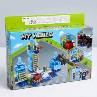 Конструктор My World «Крижана вежа та павук»