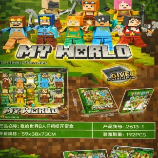 Набір фігурок Craft World у стилі Minecraft