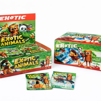 Картки “Exotic Animals” із тваринами