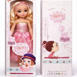 🎀 Лялька Hatley Daily у стильному рожевому платті