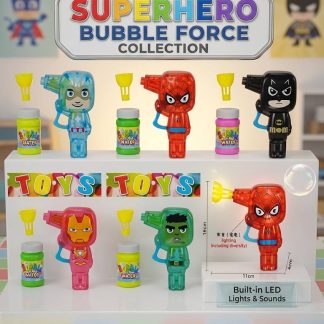 Дитячі пістолети для мильних бульбашок "Superhero Bubble Force"