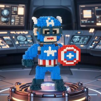 Конструктор Brick Heroes: Капітан Америка