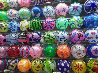М'яч гумовий з малюнком (асорті)