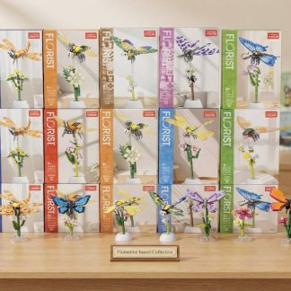Конструктор квітів «Florist» з метеликами (асорті)