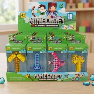 Набір зброї Minecraft з підсвічуванням (16 шт.) 