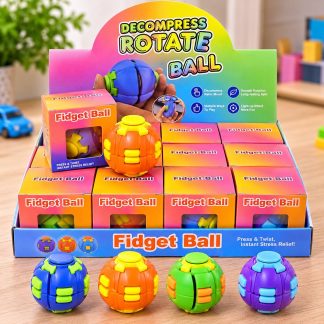 Спіннер-антистрес «Fidget Ball» зі світловими ефектами 🌈