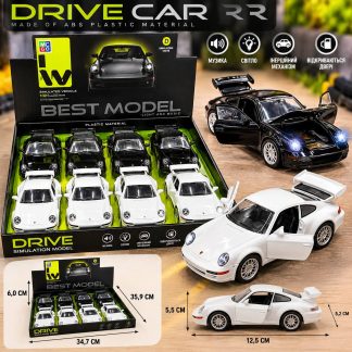 Машинка спортивна «Drive Car» 1:32, зі світлом та звуком