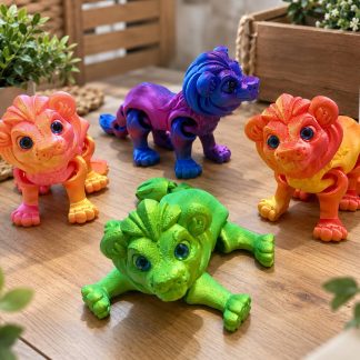 3D-фігурки «Левенята» 🦁