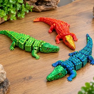 3D фігурки «Крокодили» 🐊